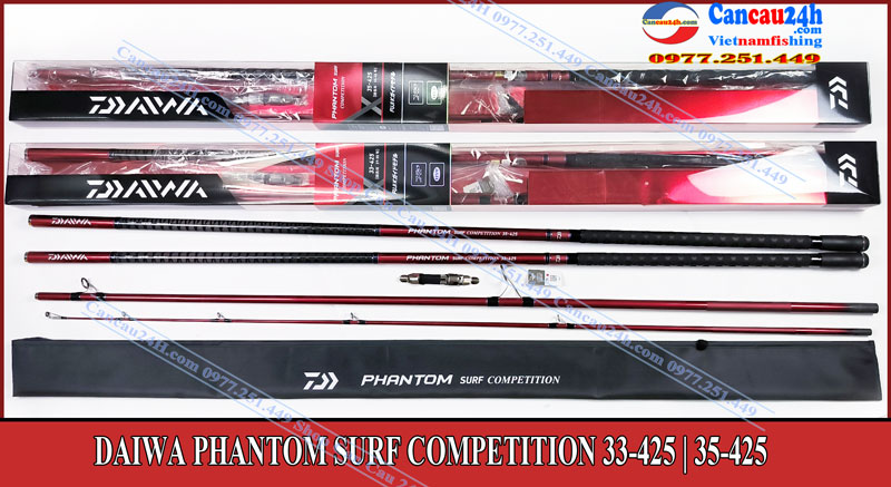 Cần câu Daiwa Phantom CP 35-425 | Phantom Surf Competition 35-425 New