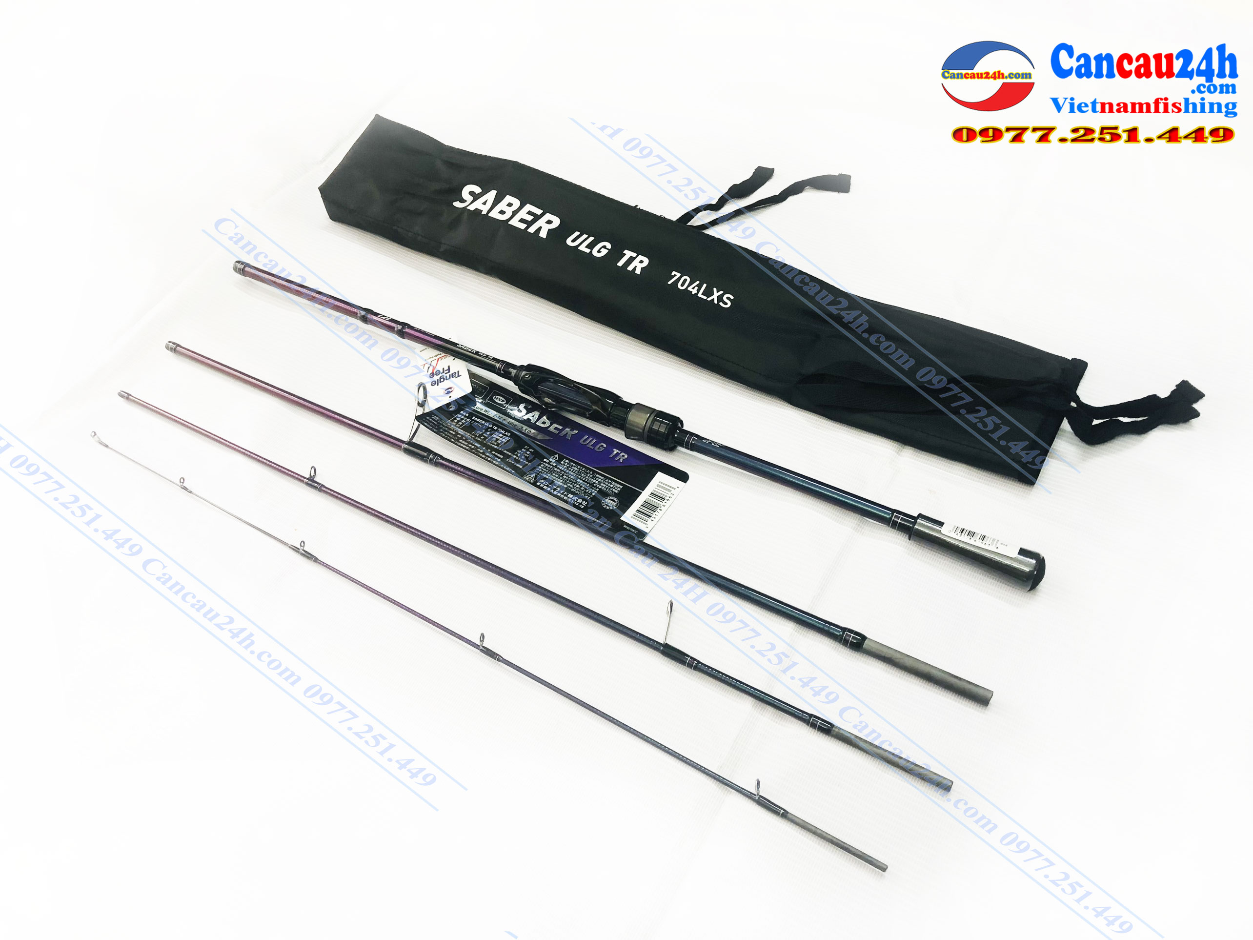 Cần câu Lure Daiwa SABER ULG TR 704LXS | Cần câu SABER 662 ULXS