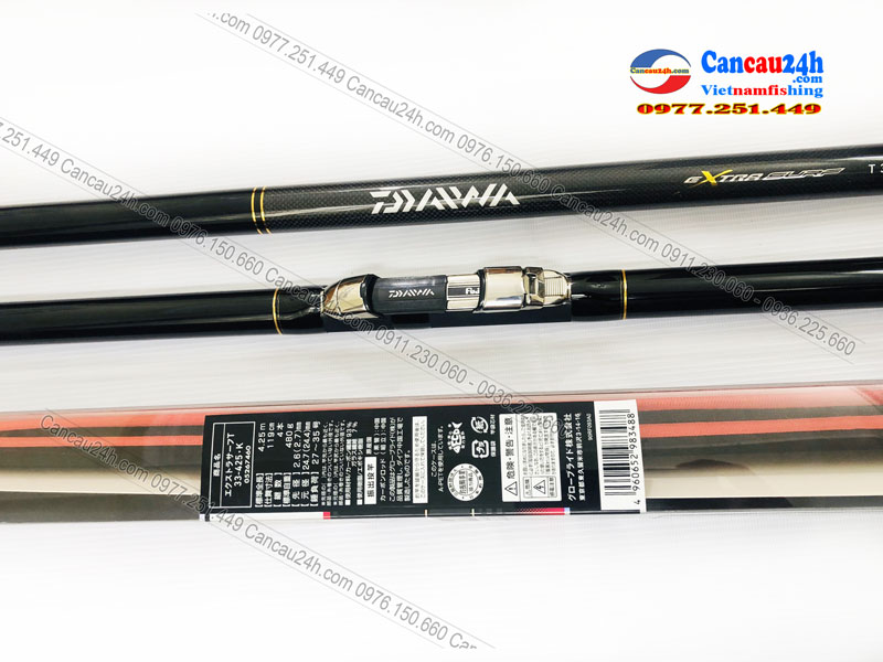 Cần câu Lục Daiwa EXTRA SURF T33-425, Cần câu lục xa bờ Extra Surf 425BXT