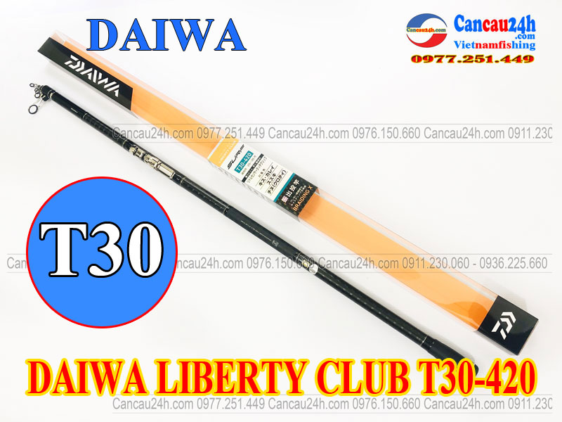 Cần câu cá Nhật Bản Daiwa Liberty Club Surf T30-420, cần câu liberty T30-420 chính hãng