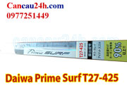 Cần câu lục Daiwa Prime Surf T27-425, cần câu lục Daiwa 4.25 DXT