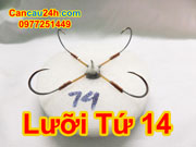 Lưỡi câu Tứ 14, Lưỡi câu lục tốt tại Hà Nội