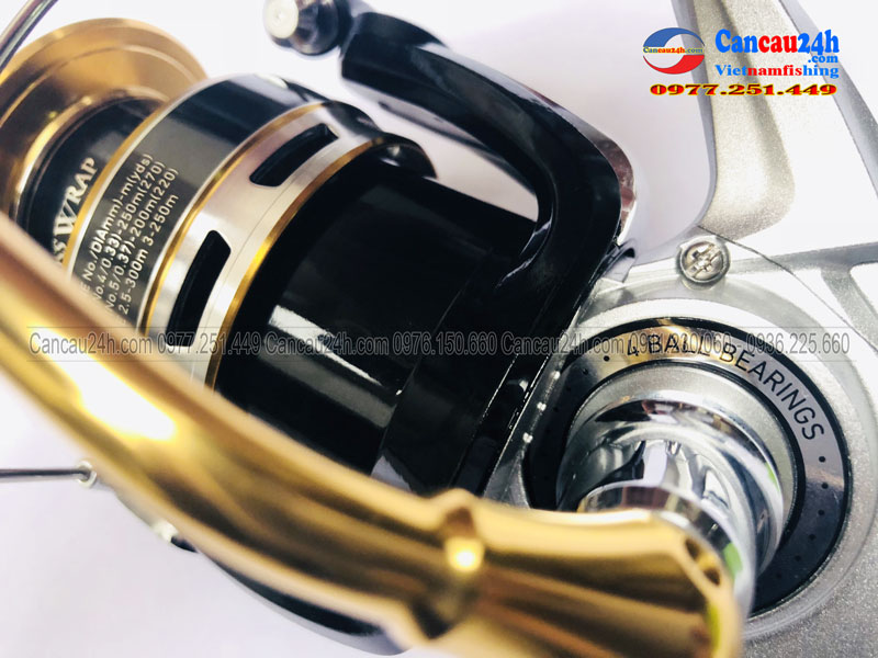 Máy câu cá Daiwa Crest 4000, Chính hãng, Giá rẻ tại Hà Nội