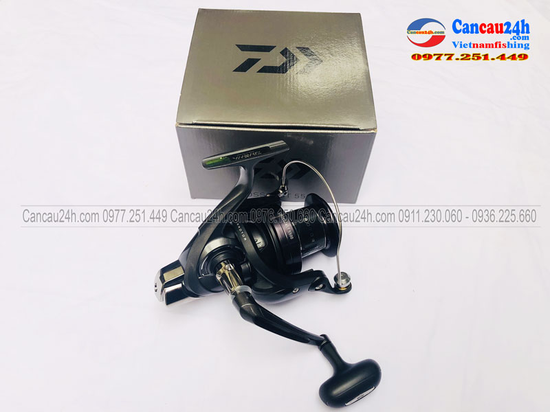 Máy câu cá Daiwa Crosscast 5500, Máy câu cá Lô nông giá rẻ