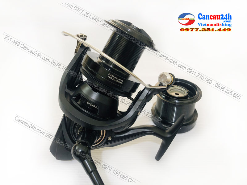 Máy câu cá Daiwa Crosscast Carp SP 5000LDP QD, Máy Lô Nông 2 Cối