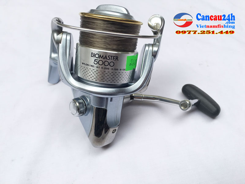 Máy câu Nhật Bãi Shimano Biomaster 5000, Máy câu cá cũ Biomaster 5000