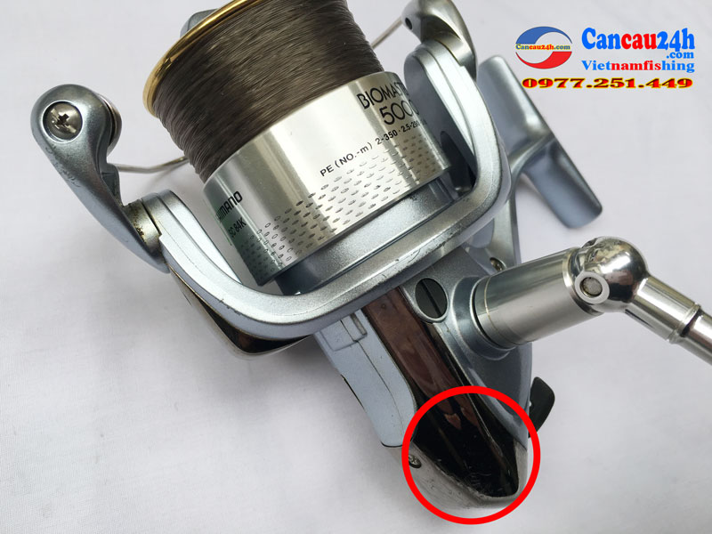 Máy câu Nhật Bãi Shimano Biomaster 5000, Máy câu cá cũ Biomaster 5000