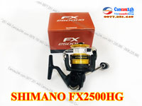 Máy câu cá Shimano FX2500HG, Máy câu FX2500 HG mẫu mới 2020
