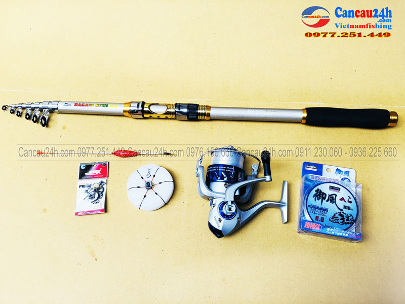 Bộ cần câu lục 3.6m, đồ câu cá, cần câu cá, máy câu cá tại Hà Nội  