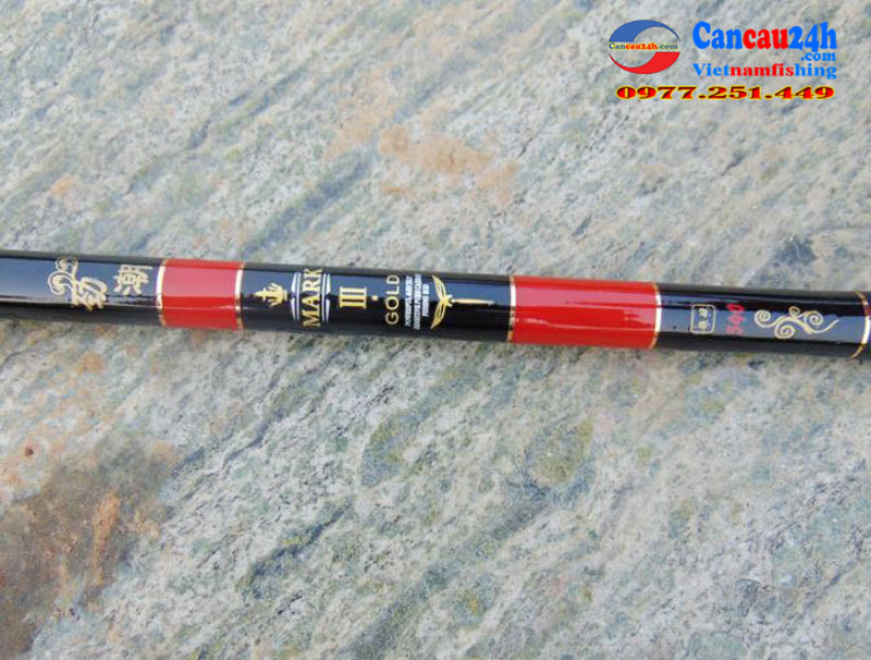 Cần câu tay 4h Gold Mark III 3.6m, 4.5m, 5.4m, 6.3m