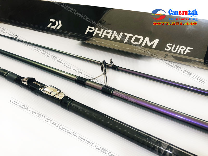 Cần câu 3 khúc Daiwa Phantom T33-425, cần câu cá Phantom 425BX câu lục xa bờ