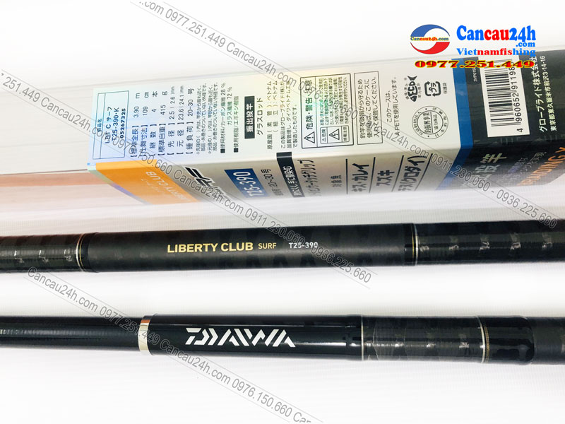 Cần câu lục Daiwa Liberty Club Surf T25-390, Daiwa Liberty T25-390