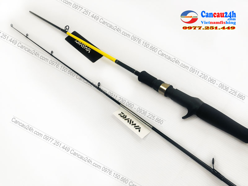 Cần câu máy ngang Daiwa Crossfire 662MHB, cần câu cá ngang Crossfire 662MHB