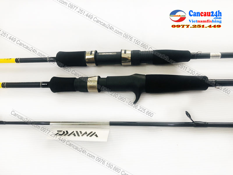 Cần câu máy ngang Daiwa Crossfire 662MHB, cần câu cá ngang Crossfire 662MHB