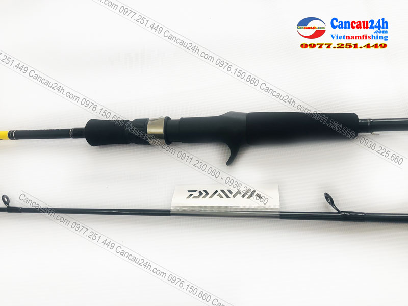 Cần câu máy ngang Daiwa Crossfire 662MHB, cần câu cá ngang Crossfire 662MHB