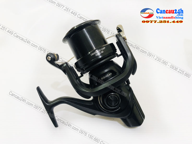 Máy câu cá Daiwa Crosscast 5000C-QD, Máy câu cá Lô Nông Crosscast 5000